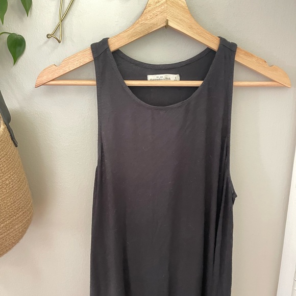 Abercrombie & Fitch Black Mini Swing Tank Dress - Picture 3 of 5